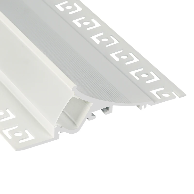 X08 Factory Price Aluminum Profiles Enclosure with Diffuser For Home Ceiling Drywall, Plaster Gypsum led Aluminum Profile