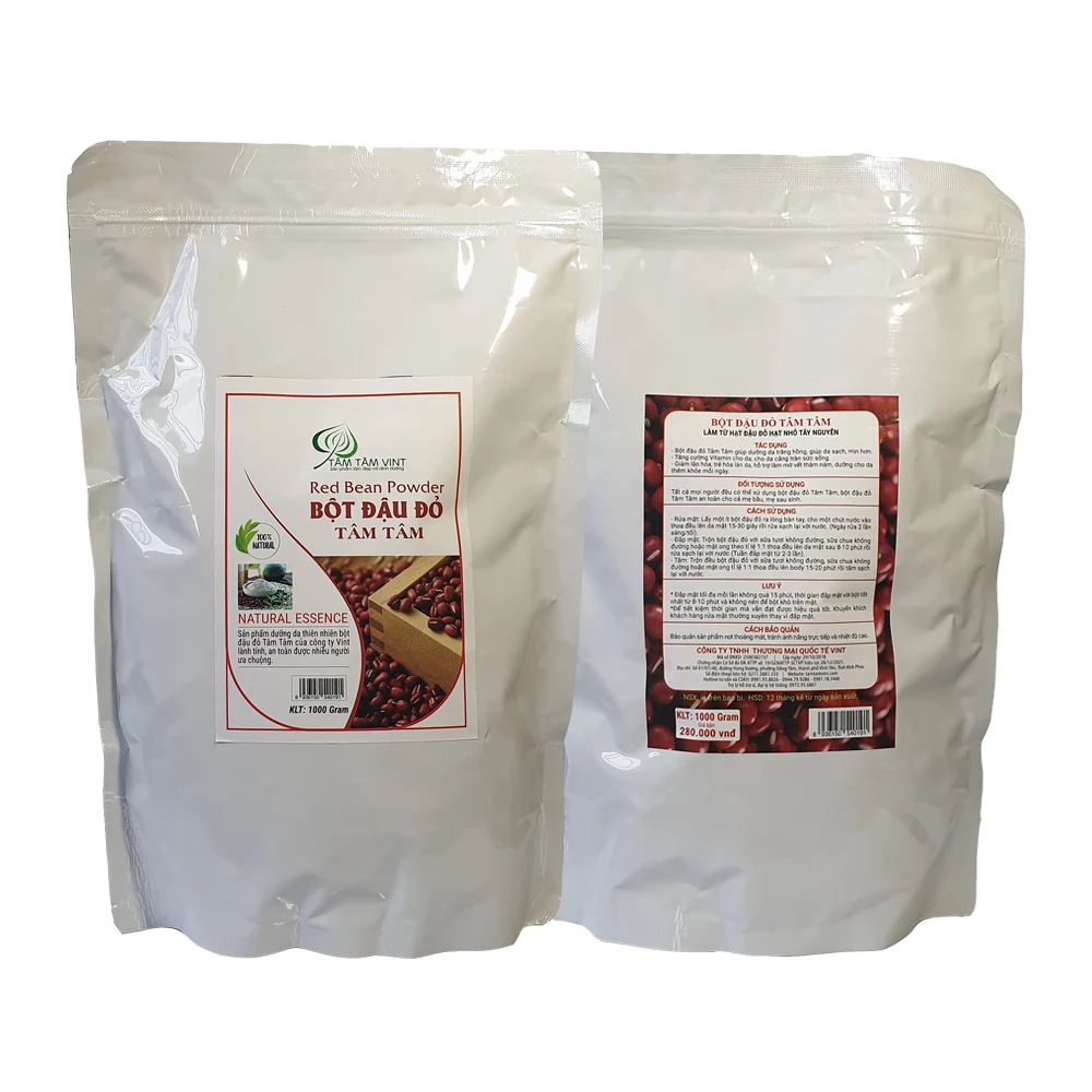 1000 grams Whitening Pore Cleaner Skin Care Product Natural Red Bean Extract Bath Powder