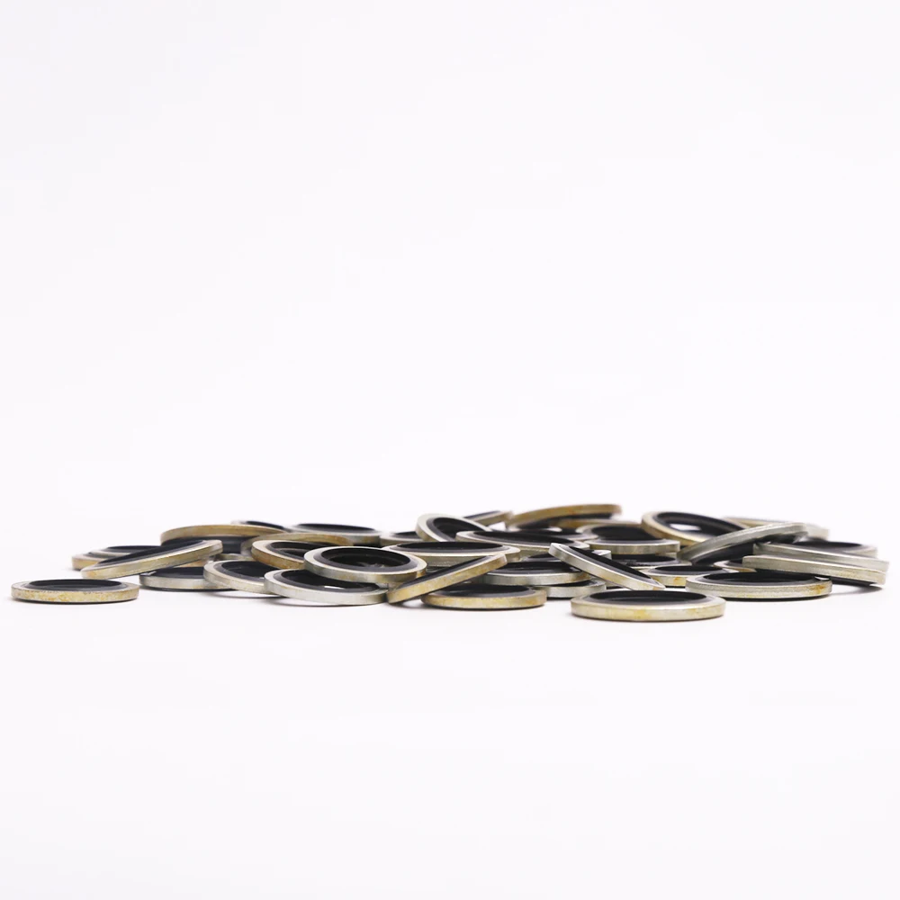 Manufacturers Standard Parts Compound Gasket Metal Seals Adhesive Gasket Combination Oil Seal