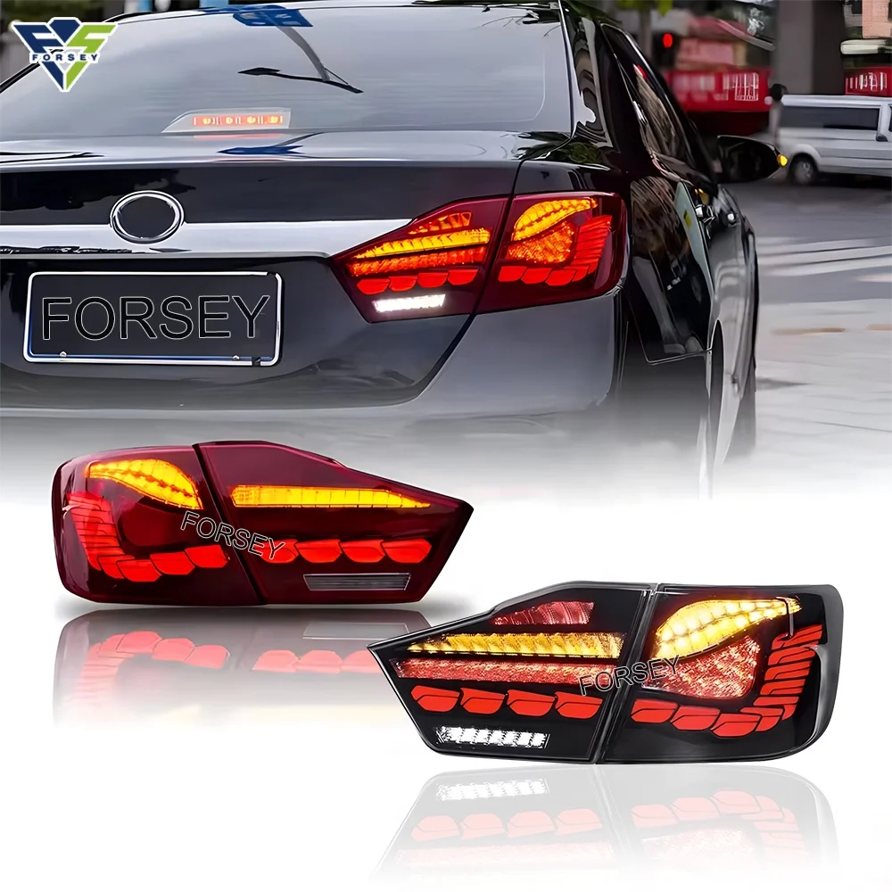 Car Accesorios Taillamp Led Tail Lamp For Toyota Camry 2012 2013 2014 7 Generations LED Tail Lights Assembly
