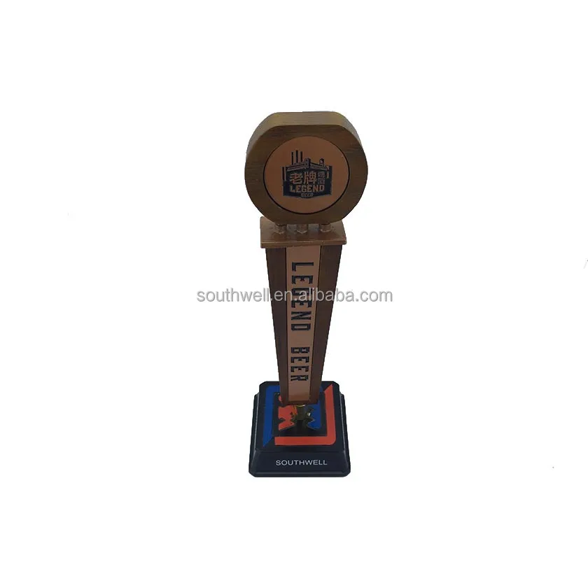 Custom Designing High Quality Legend Beer Wooden Beer Tap Handles