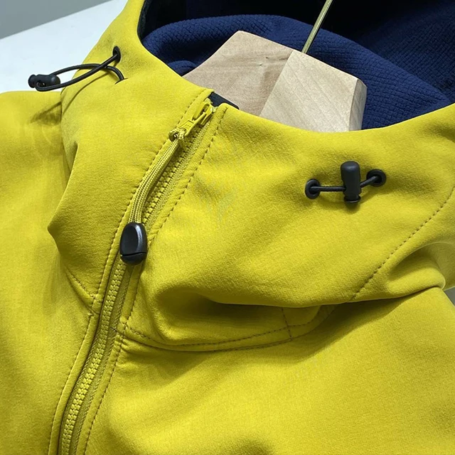 custom men hiking soft shell jacket outdoor clothing