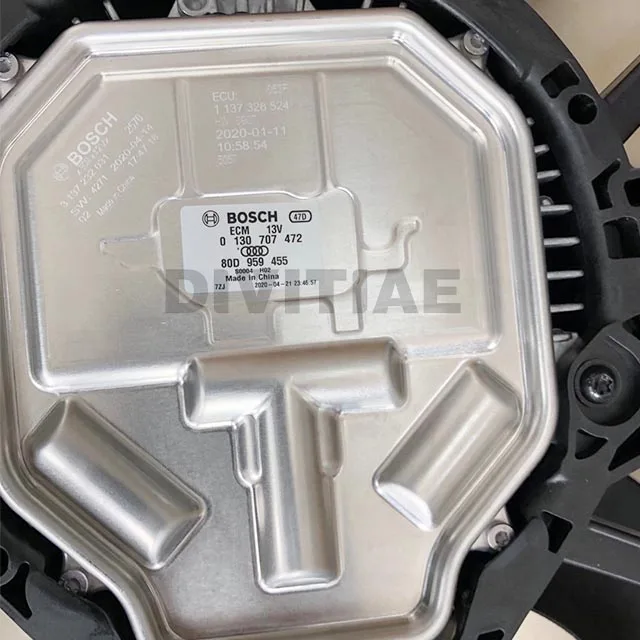 8W0959455C 8W0959455F 8W0959455M 8W0959455T Electronic Cooling fan radiat motor Koelvin Motoren met for AUDI A4 B9 A5 A6 C8