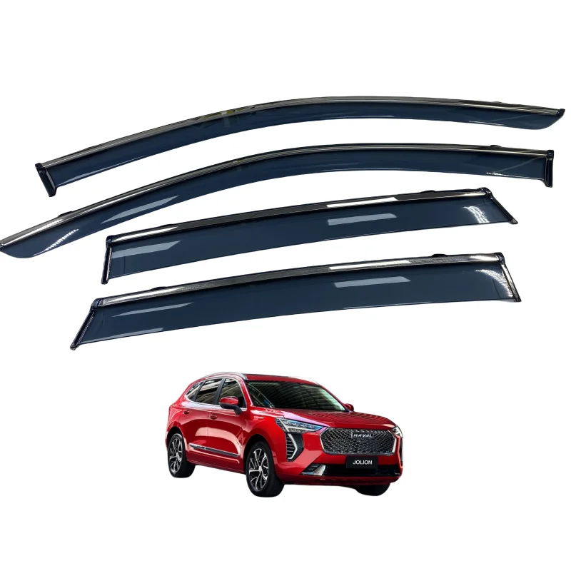 Haval Jolion 2023 Window Visor Injection Weather Shield Smoke Color GWM  Haval Jolion HEV JolinS  Accessories