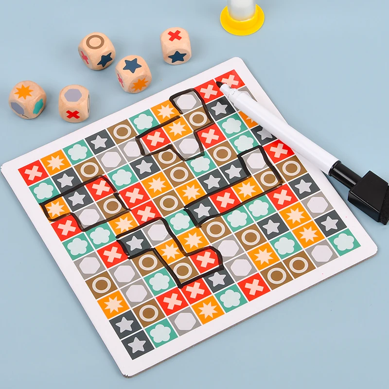 Early Preschool Cognition Toy Parent-Child Table Game Children Logical Thinking Table Games