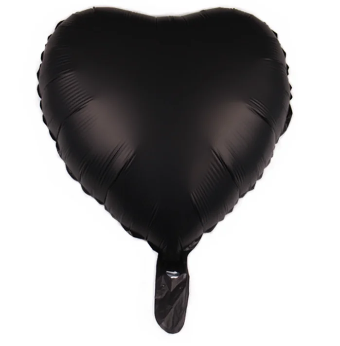 Оптовая продажа 18 дюймов металлическая хромированная Love Heart Shaped воздушный шарик из фольги в форме майлар воздушные шары с гелием для рождественской вечеринки украшения