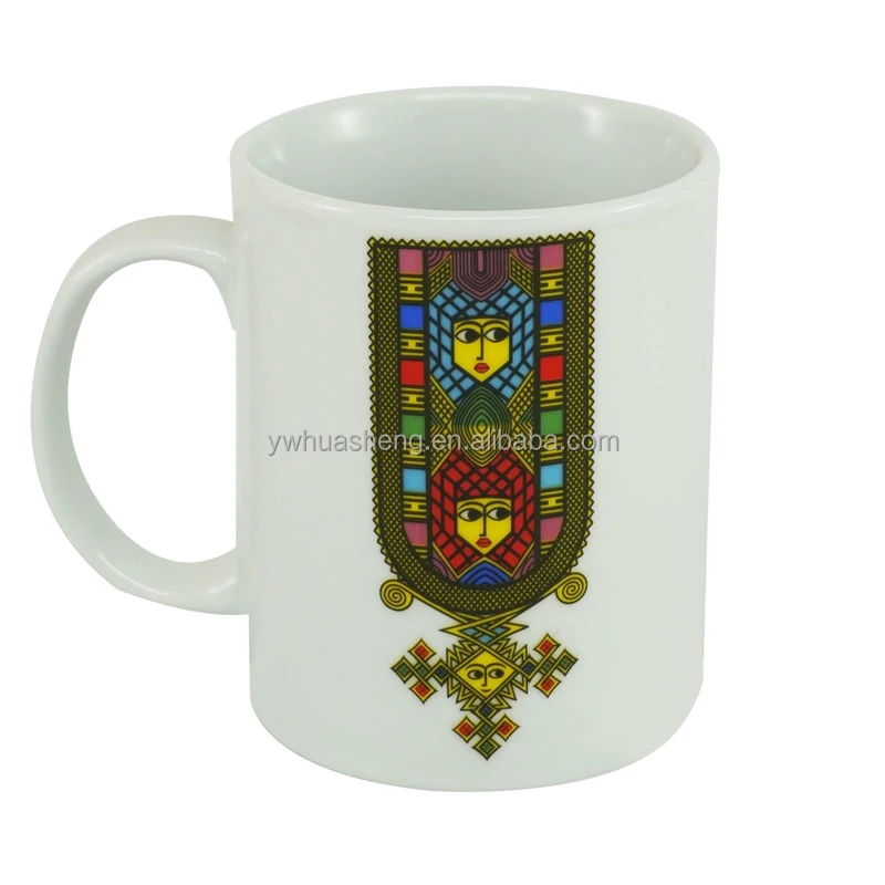 2021 HS Factory New 11OZ Ceramic Ethiopian Coffee Mugs Set Fine Porcelain Coffee Cups