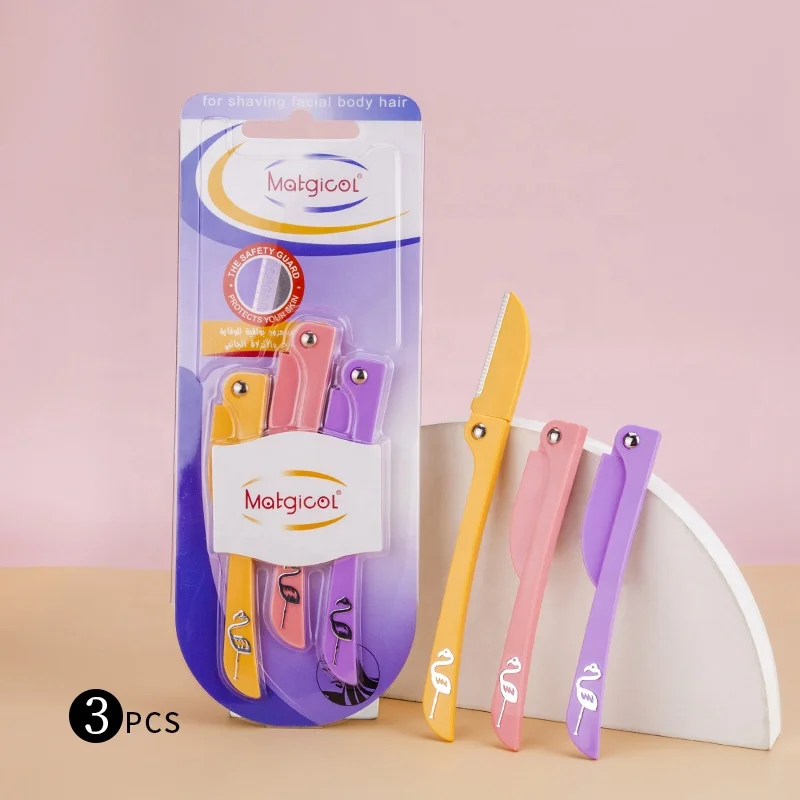 Горячая Распродажа 2023 новый дизайн складная бритва для бровей