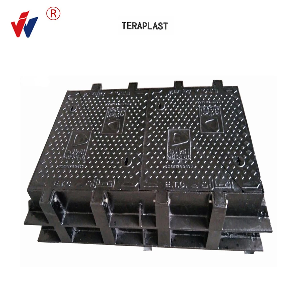 JRC 12 Etisalat cast iron Telecom manhole cover  CW2ST Carriageway - Covers and Frames