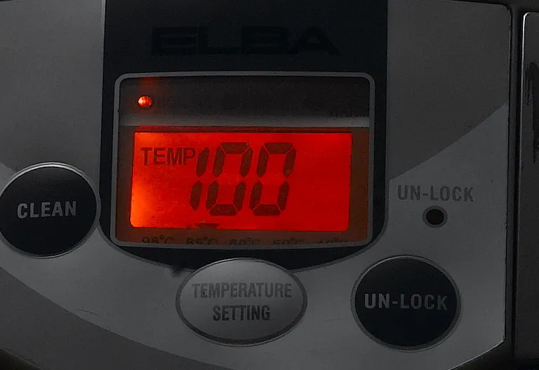 With Five LCD Temperature Setting Electric Thermo Pot