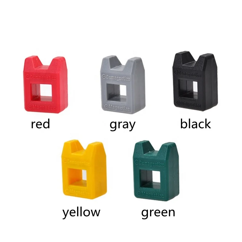 Mini Magnetic Pick Up Tool Magnetizer Degaussing Change Magnetism Tool Screw Bit Magnetic Repair Tool for Screwdriver Tips