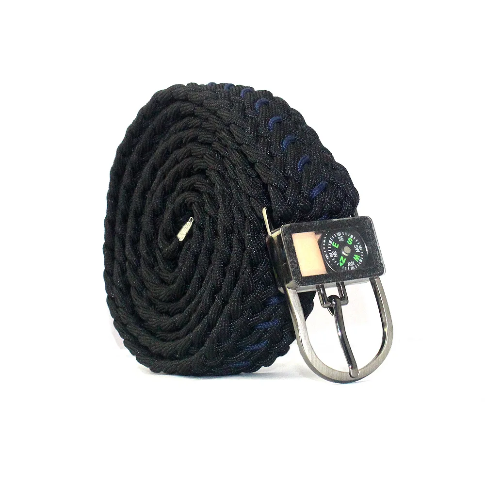 Wholesale outdoor multifunctional Survival  kit 250/550 Nylon Paracord braided belt