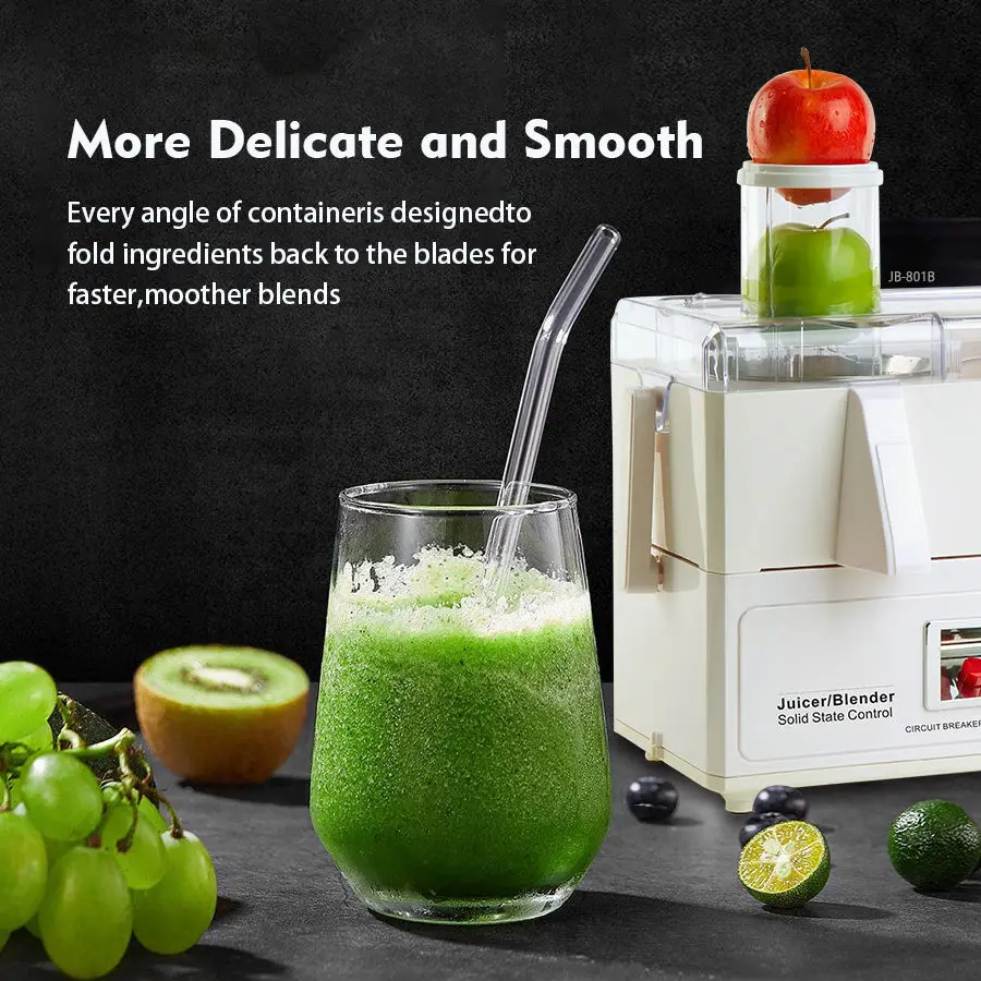 Blender, Smoothie Blender, Portable Blender & Grinder Combo,800W Powerful Personal Blender, Smoothies, Juice, Coffee Beans, Nuts