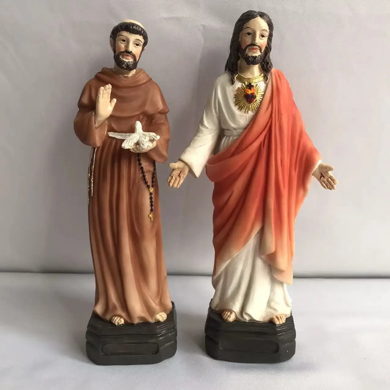 Resin Craft Catholic Religious Statue Of Christ Religious Statues Home Decor Christmas Souvenirs Resin decoration