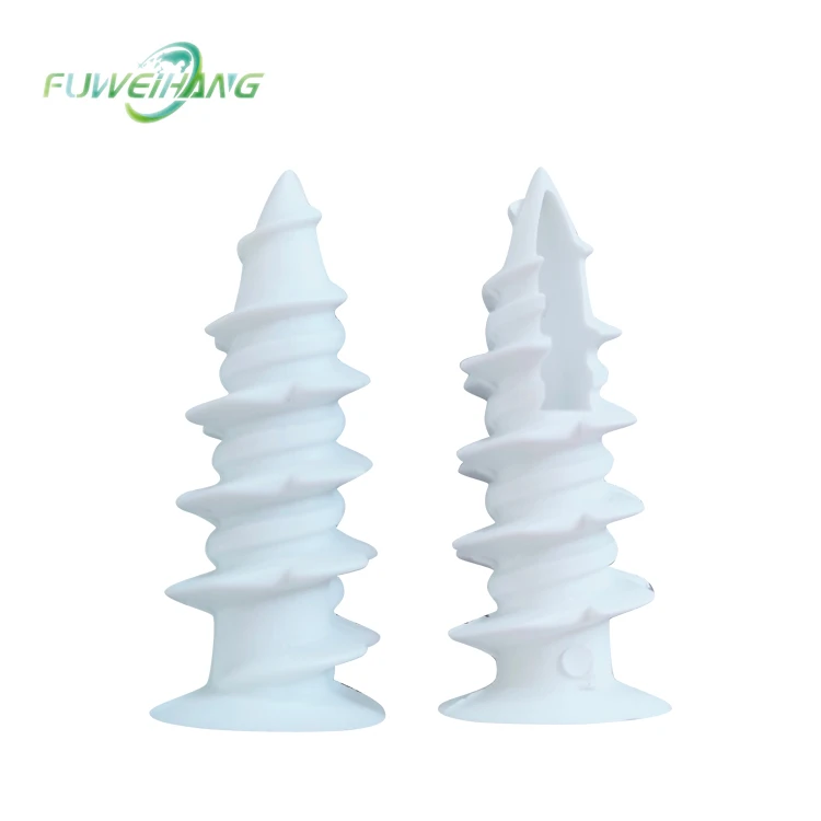 Excellent Plastic Self Drilling Drywall Ribbed Anchors with Phillips Pan Head Self Tapping Screws Assortment Kit