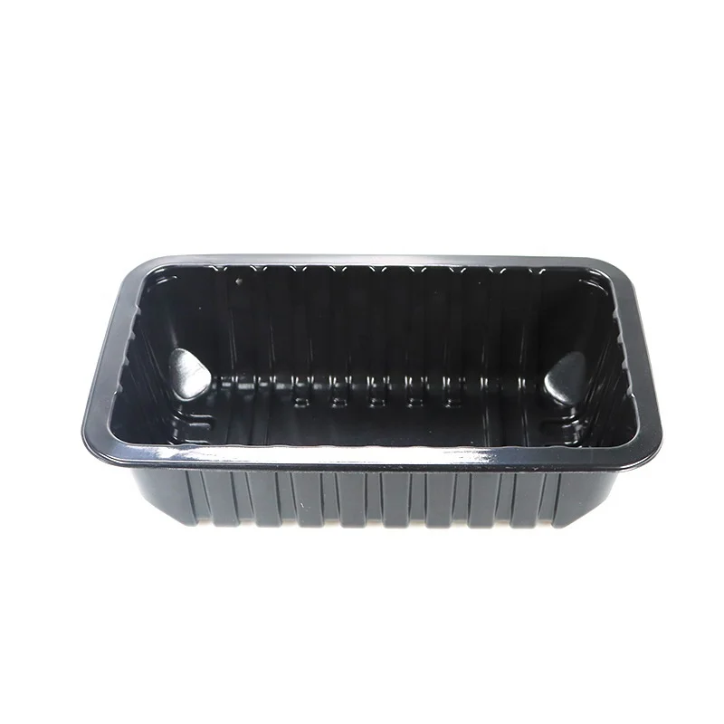 High Resistant High Barrier Evoh Retort Black Pp Packaging Trays For Food