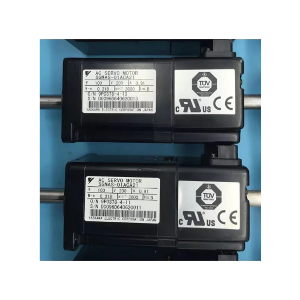 Factory Price Electric Motors AC Servo Motor With 23Bit SGMAS-08ACA6C Servo Motor With Brake