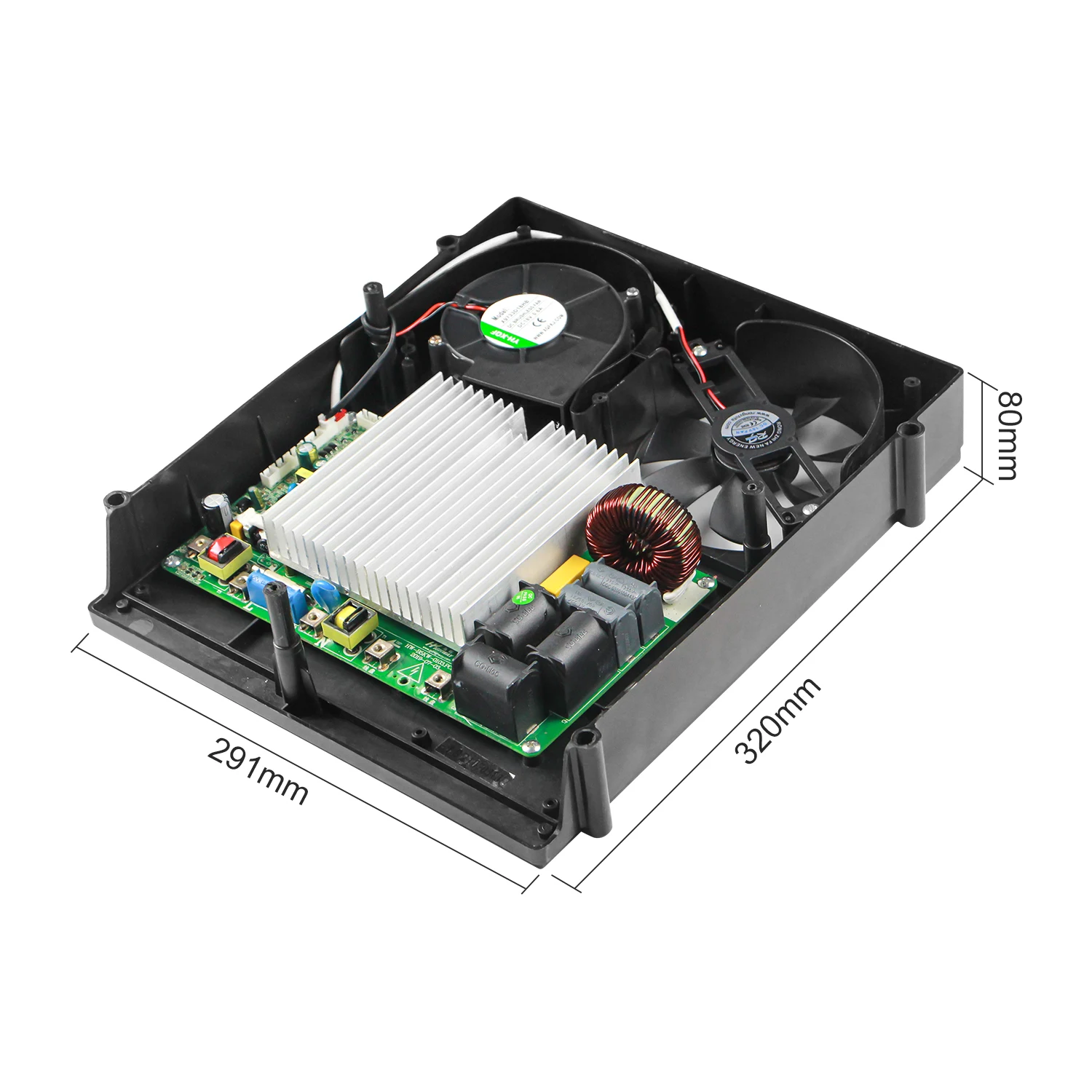 High Power 5kw Half Bridge UART Communication Electric Stove Pcb Board Set 5000w  Induction Cooker Skd Flat Heating Kit Parts