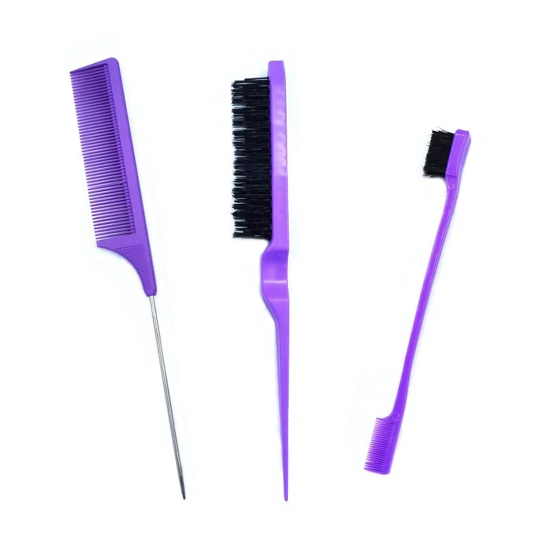 New Hair Salon Baber Professional Trimmer Rat Tail Plastic OEM Color Good Quality Brush For Dressing With High Quality Material