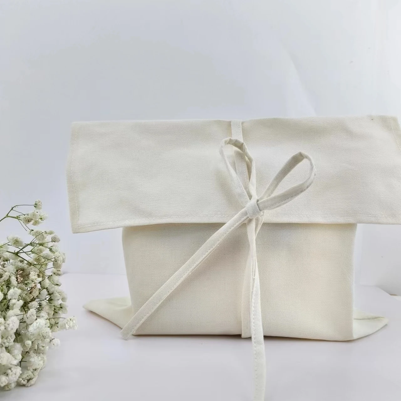 Luxury custom printing logo envelope cotton packaging dust bag for handbags, clothes