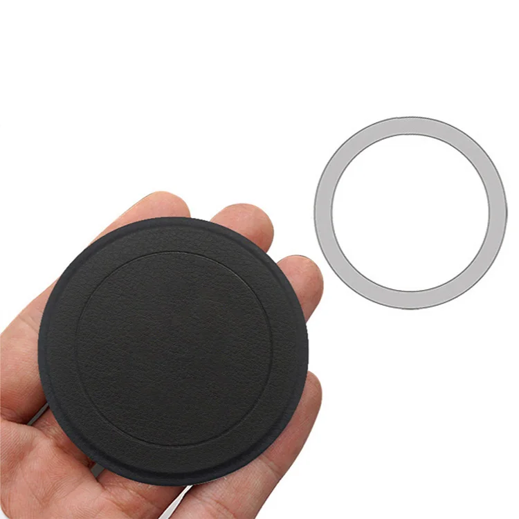 Smooth Round Metal Rings Metal Plate Iron Magnetic For Magsaf Charger For Iphone 8 Plus Xr 8 11 Pro Xs Max Samsung Adsorption