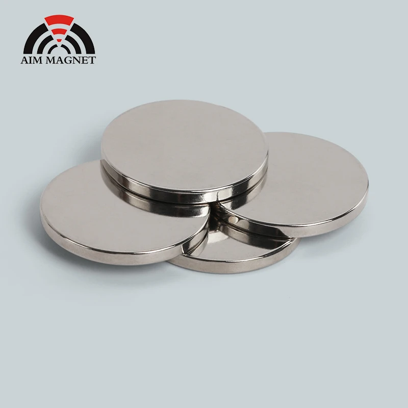 super magnetic circular neodymium magnet ndfeb disc magnet strong round magnet n52
