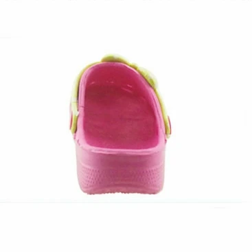 
girls fashion bow-knot full size solid color basic women platform sandal eva clogs shoes 