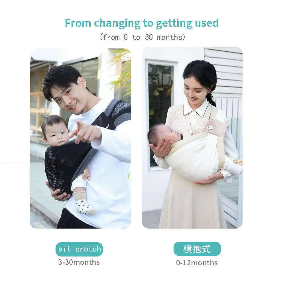 Hot Sale New Arrive Multi-functional Baby Strap Stress Dispersion Baby Carrier Backpack breathable mesh baby carriers
