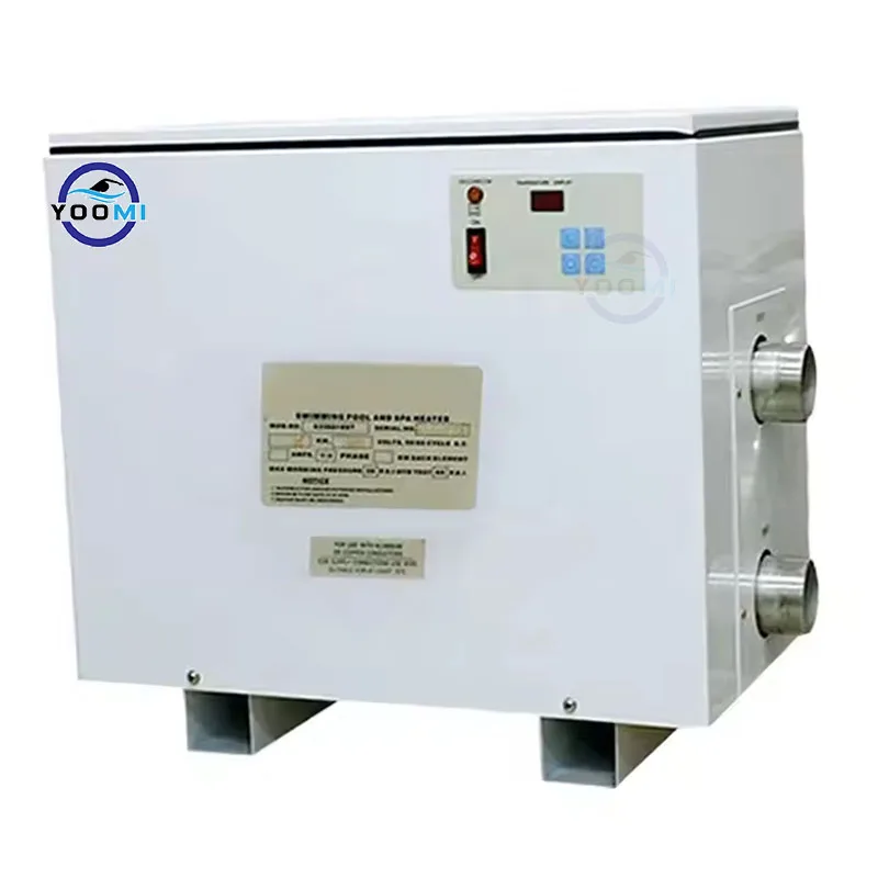 Titanium electric heater for swimming pool above ground stainless steel pool heater air source spring heater swimming pool