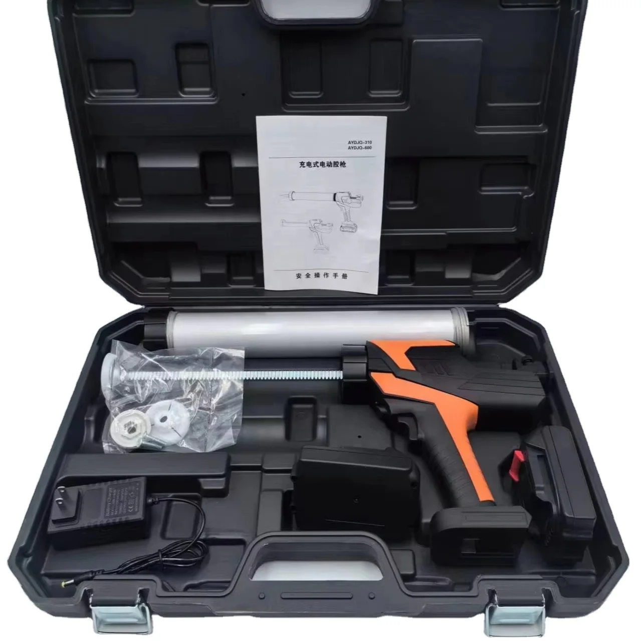 Industrial Grade Single Tube Glue Gun with Battery Power Source Caulking Guns Product