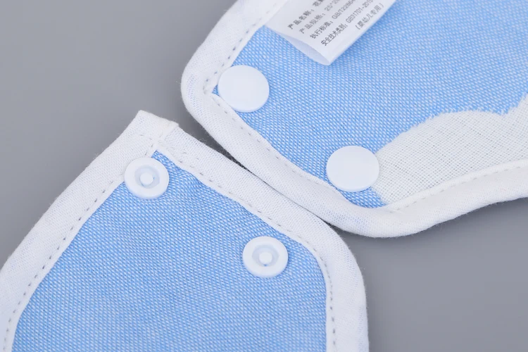 
Wholesale waterproof newborn baby cotton burpy bib droll babi girl bib customized muslin cloth plain white baby bibs 