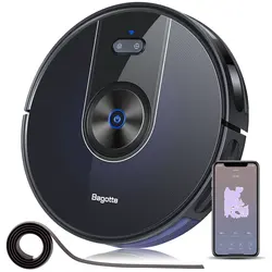 Bagotte BG800 Max Home Appliance Wet and Dry Floor Sweeper Aspiradorat Clean Smart Self Cleaning Vacuum Robot