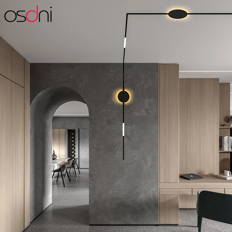 Slim Wall Magnetic Track Light System Round Suction Cob Adjustable Movable Moving Head Spot Led Aluminum Ceiling Track Light