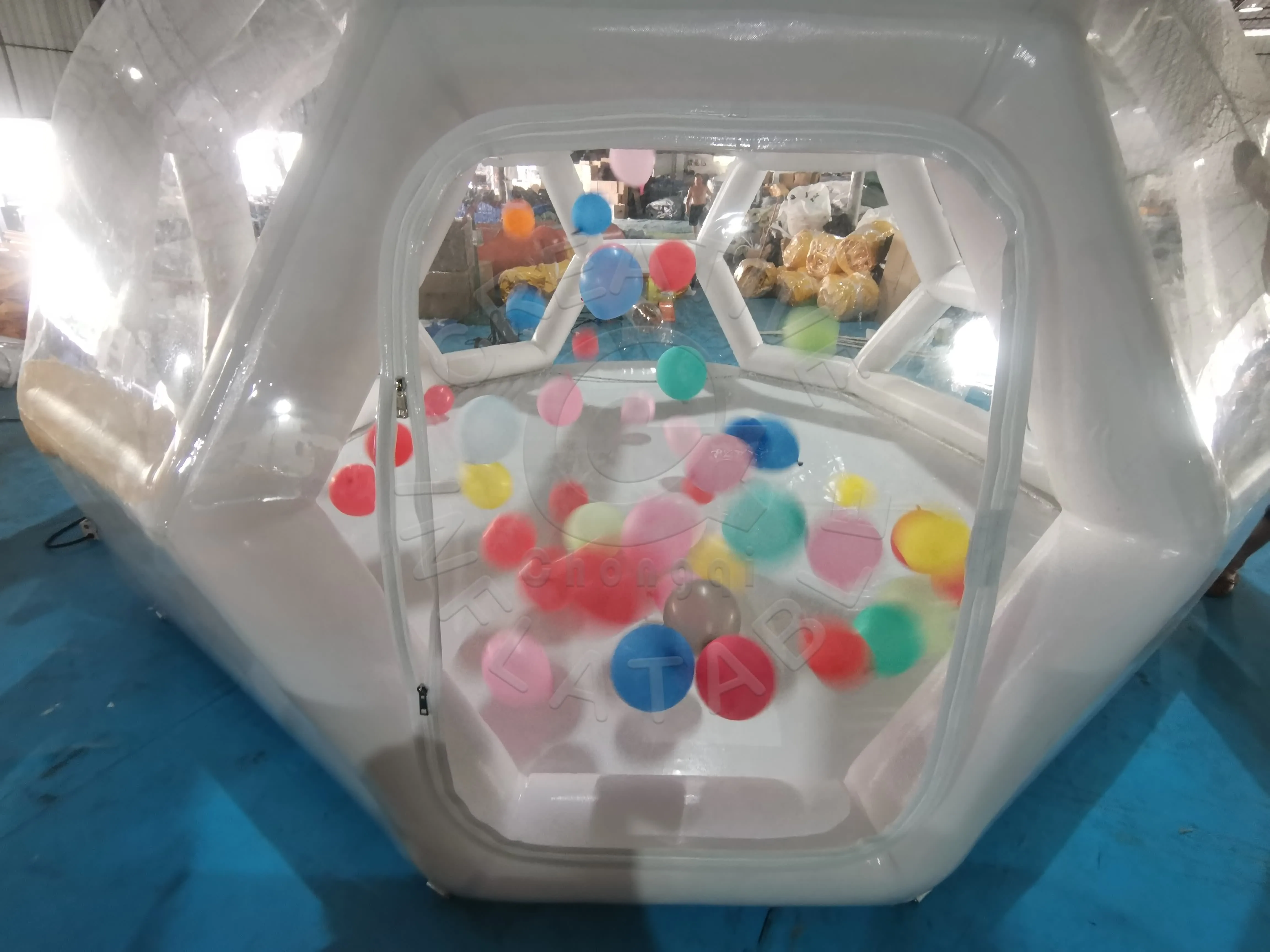 Advertising Wedding Party clear plastic dome Transparent Bubble Tent Inflatable Dome Balloon House