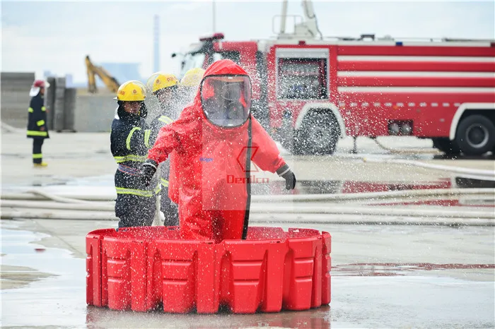 freestanding removable flood boxwall flood protection fire rescue and firefighting