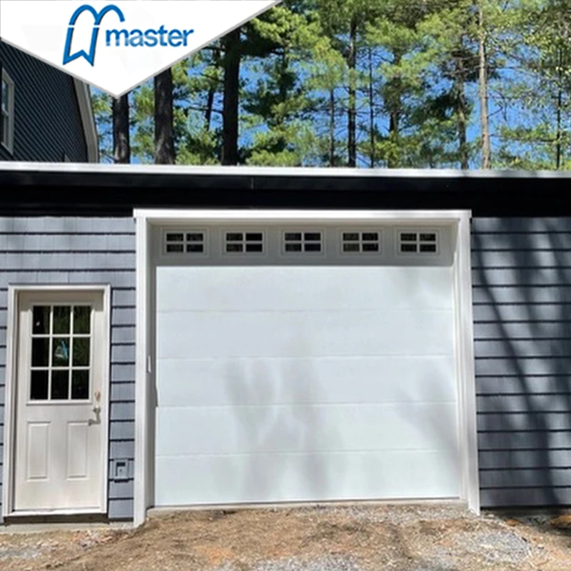 Customized Professional Sectional Overhead Garage Door Sandwich Construction Garage Door for Homes