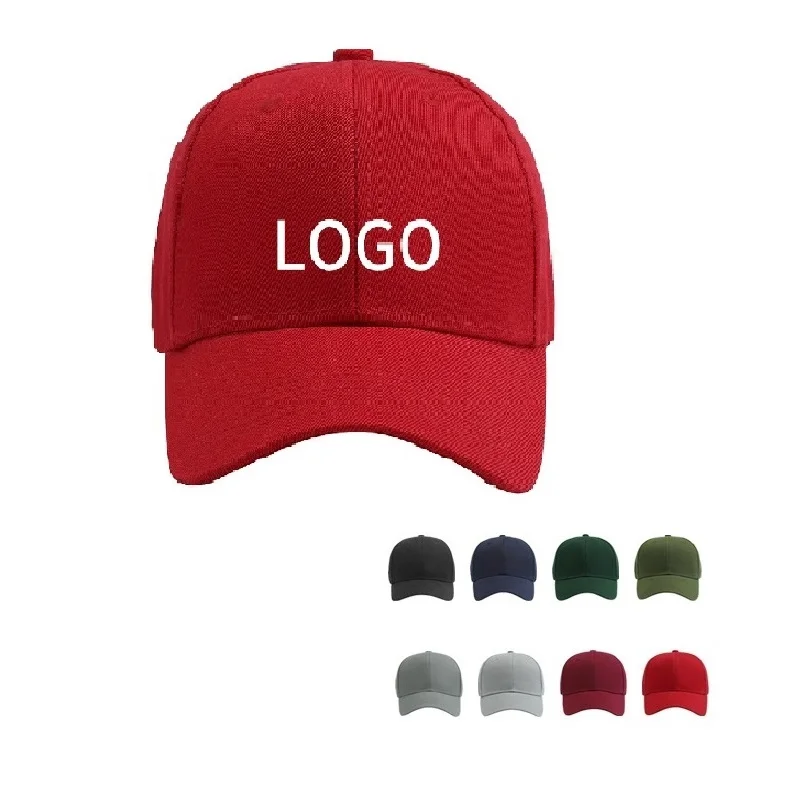 Professional Fitted Snapback Men Running Womens Hats Red Running Cap Custom Sports Caps