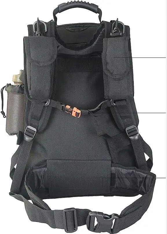 In Stock Custom Logo Waterproof Hiking Climbing Backpack 40L Outdoor Sport Tactical Rucksack