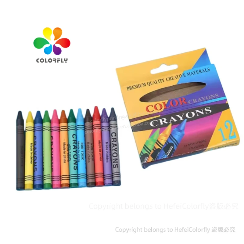 Cartoon Crayons Color School Painting Graffiti Crayons Box For Kids Kindergarten Prize Crayon Set