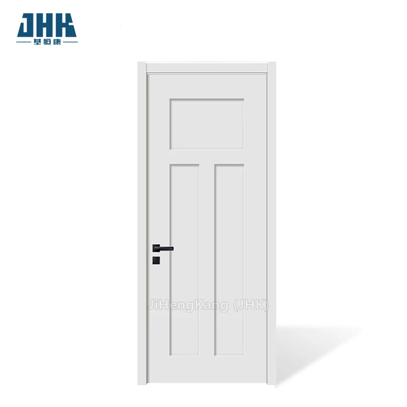JHK-SK03-2 Jhk-sk02 сосны двухпанельные Семейные внутренние шейкерные двери деревянные распашные межкомнатные для дома