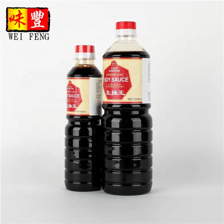 Chinese best price product packed in glass bottle soybean sauce with HACCP certificate