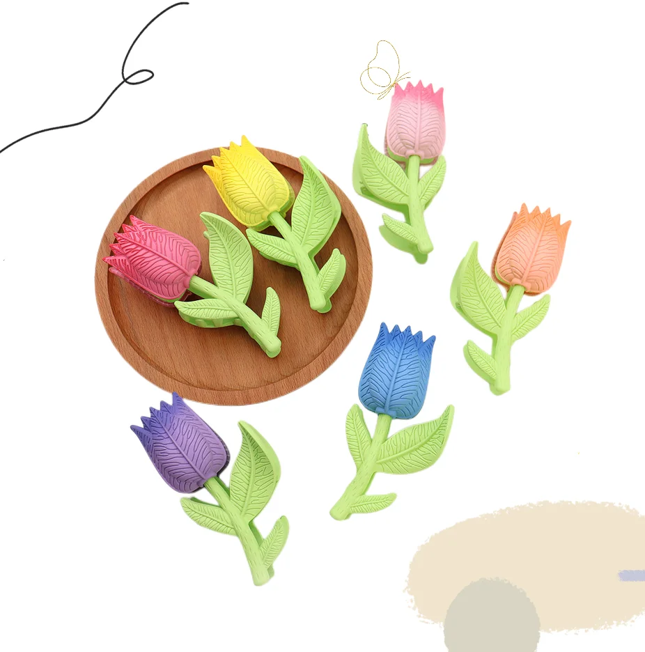 Hot Sale 10CM  Flower Shape Cellulose Acetate Hair Claw Large Claw Clips For Thick Hair