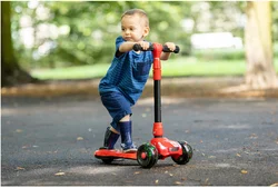 Customized Color three Wheels  foldable  Kick Scooter For kids