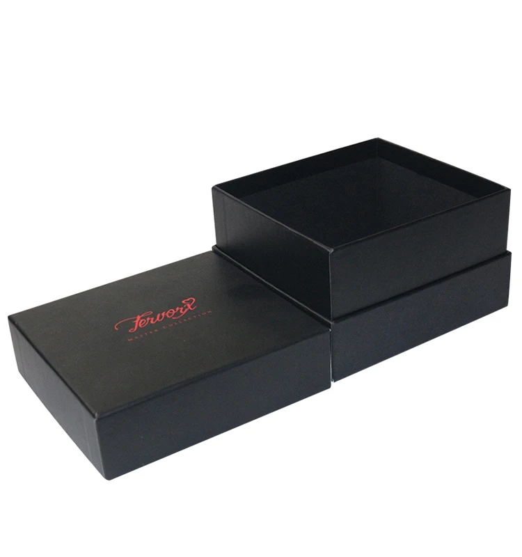 LED light highend packaging watch gift box customized Paper cardboard Top And Bottom With Neck Box