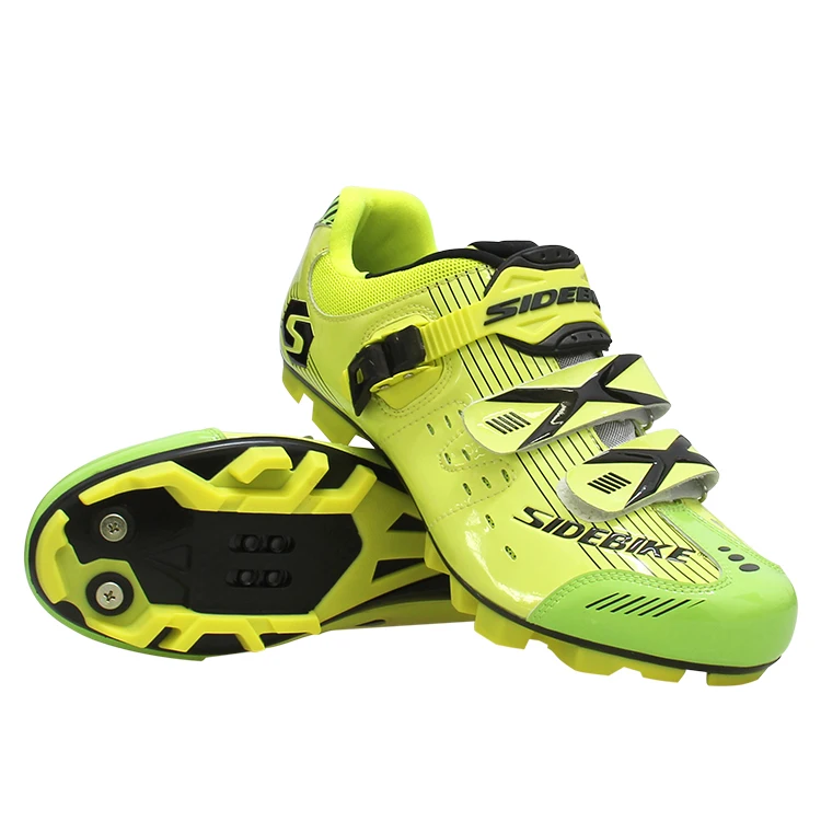 High quality durable lightweight sports men D Link detachable buckle cycling shoes