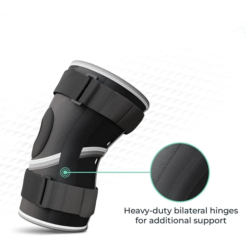 FSPG Adjustable Patella Knee Protection For Sport Running Breathable High Elastic Knee Brace