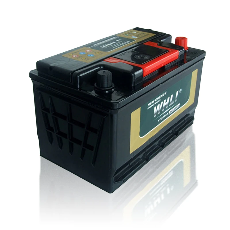 Высокая производительность 12v 75ah MF DIN75 авто аккумулятор
