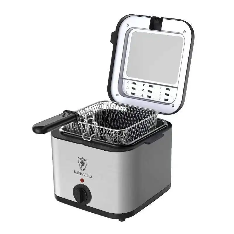 Professional Insulation Protection Stainless Steel 2.5L Home Electric Oil Fryer