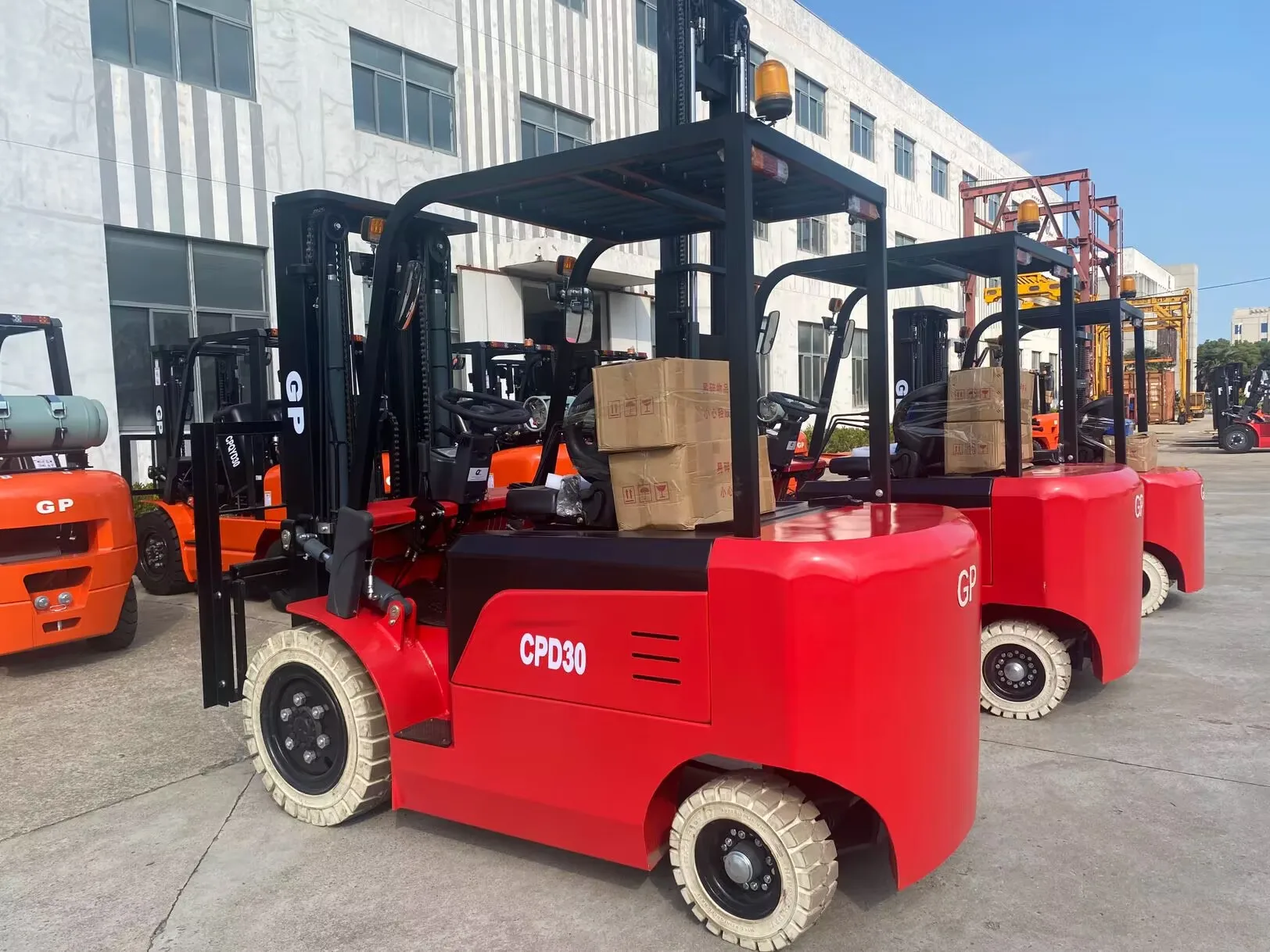 2Ton 2.5Ton 3Ton 3.5Ton battery forklift  electric forklift truck with good after-service