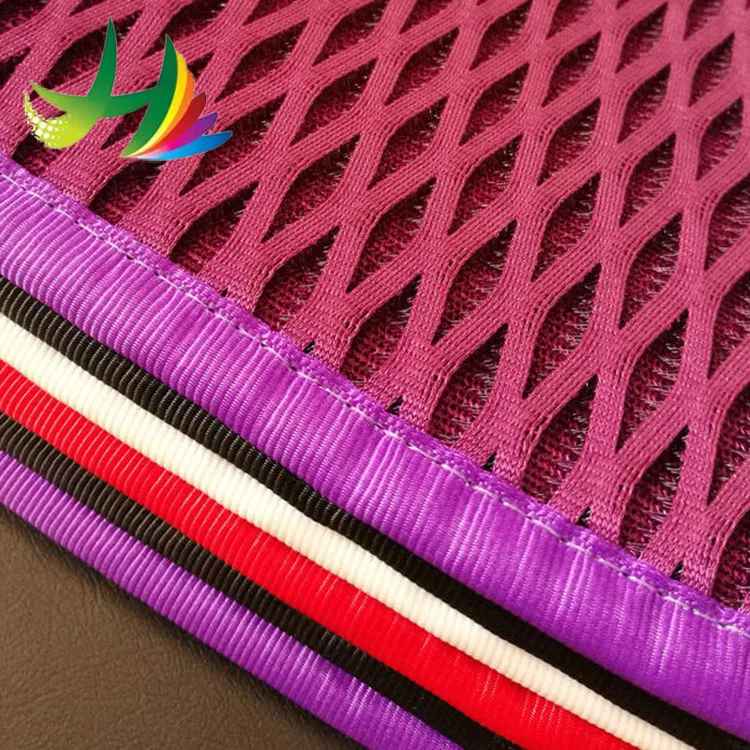 Recycled 100% Polyester Cooling mat Material Knitting 3D Spacer Air Mesh Fabric